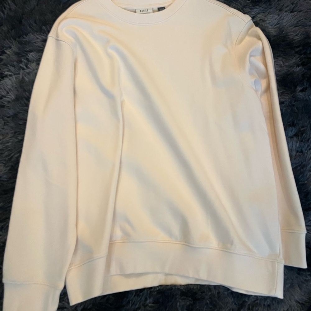 H&M Off-White Men's Sweatshirt